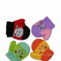 Customized Children's Gloves, Made of 100% Wool, Available in Various Colors